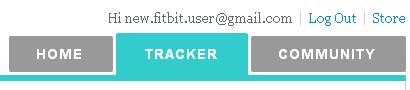Tracker tab