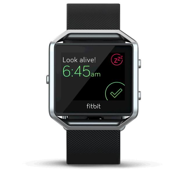 how do you set the time on a fitbit blaze