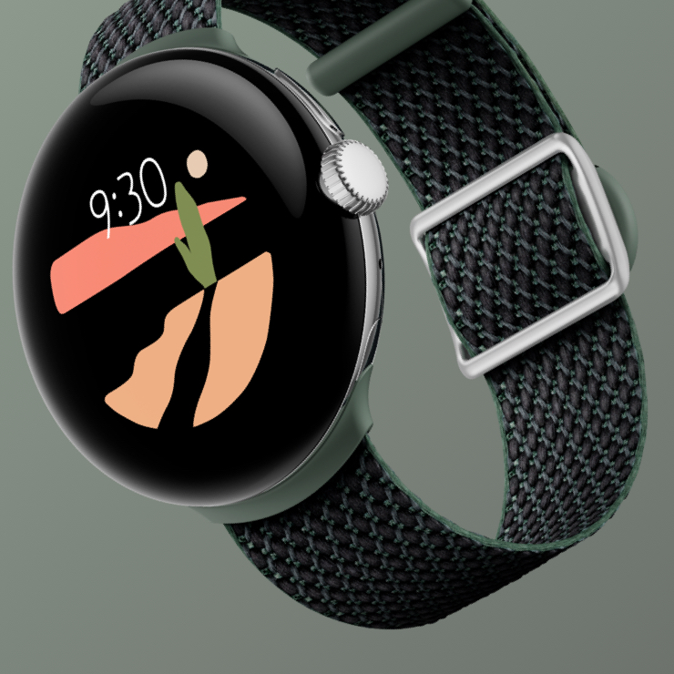 Woven Textile Pixel for Google Accessory 2 Accessories Watch Watch Google Smartwatch Pixel Pixel Watch for | Google Smartwatch Bands Shop 