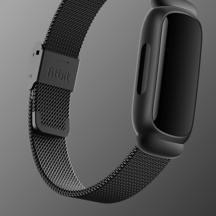 Milanese Loop Armband Fitbit Inspire 3 Silver 160a