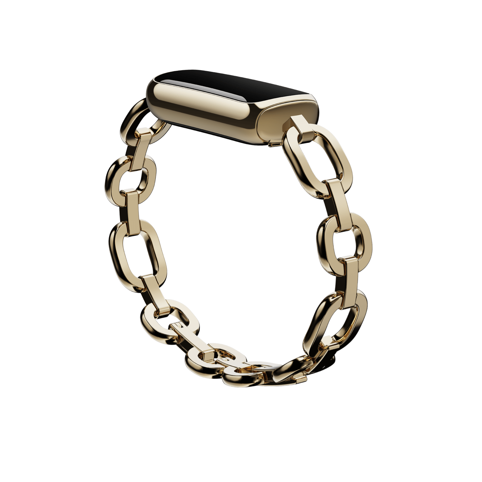 925 Sterling Silver FITBIT LUXE BAND Women Wear, Formal Style Bracelet,  Luxury Chain Strap Dainty Fitbit Luxe Strap, Wearable Tech Jewelry