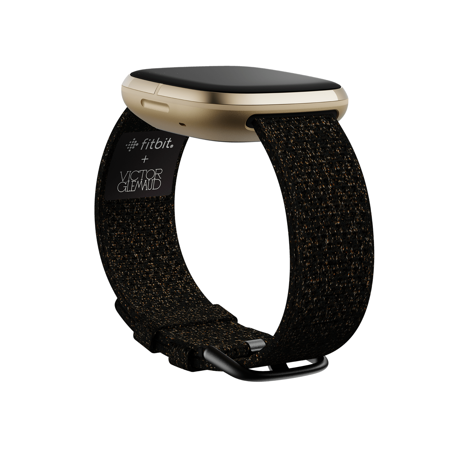 fitbit black and gold