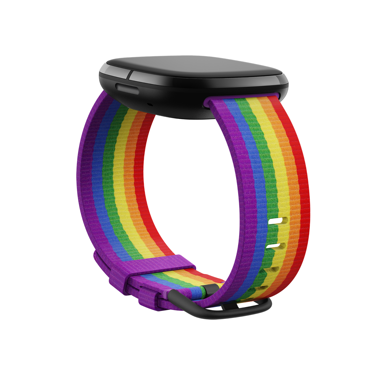 rainbow fitbit strap
