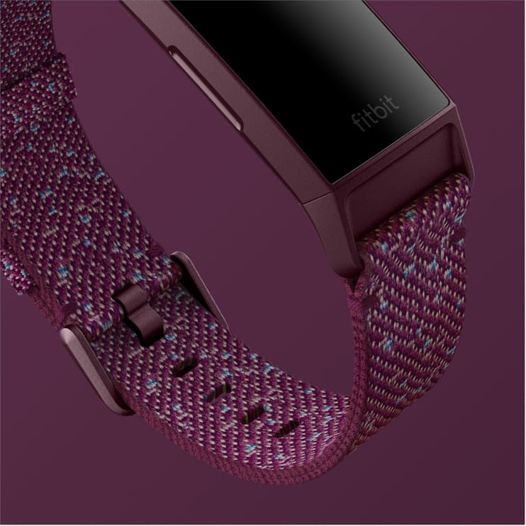 fitbit charge 3 rosewood