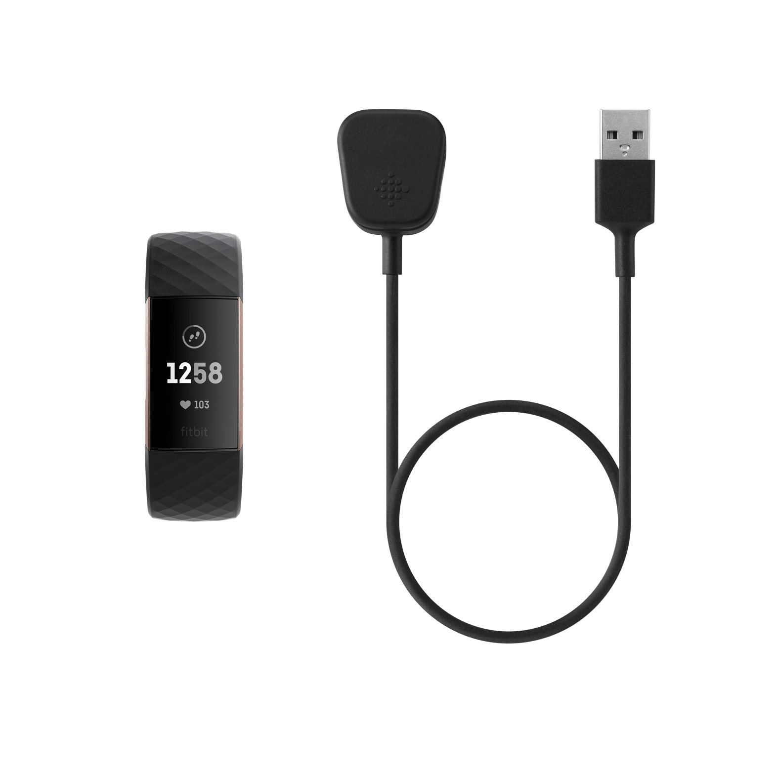 fitbit charge 3 usb charger