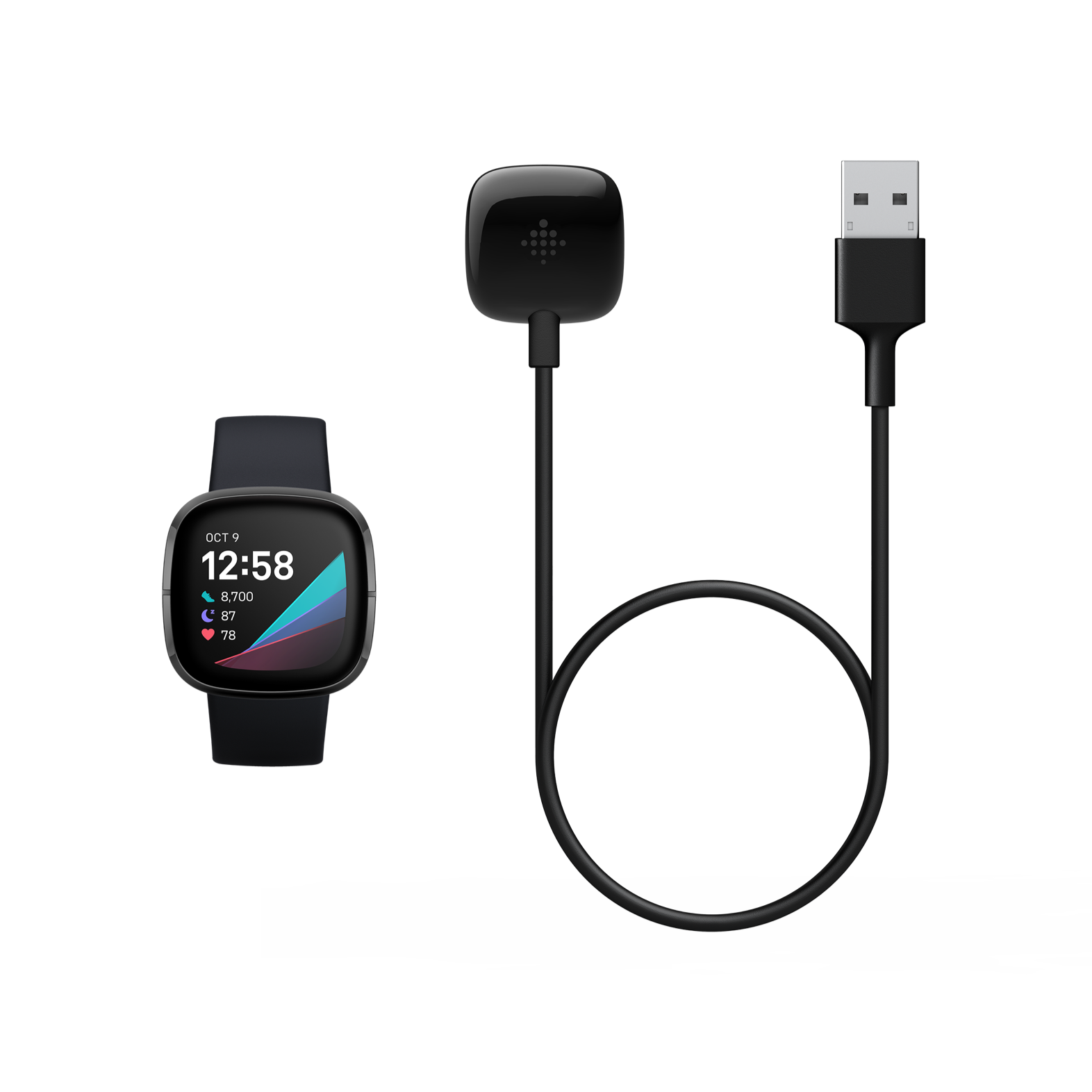 fitbit watch charging cable
