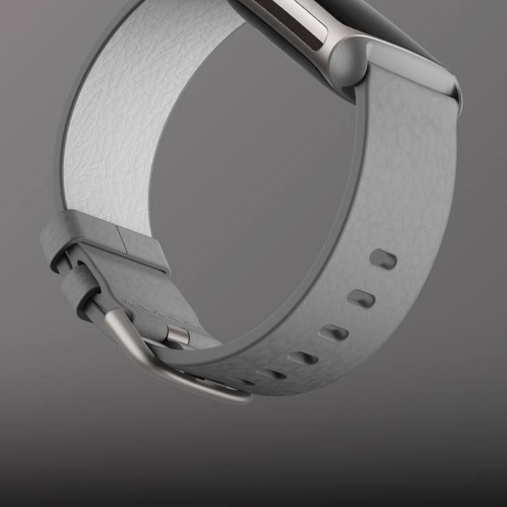 Mobigear Classic - Bracelet Fitbit Charge 5 en Silicone Souple