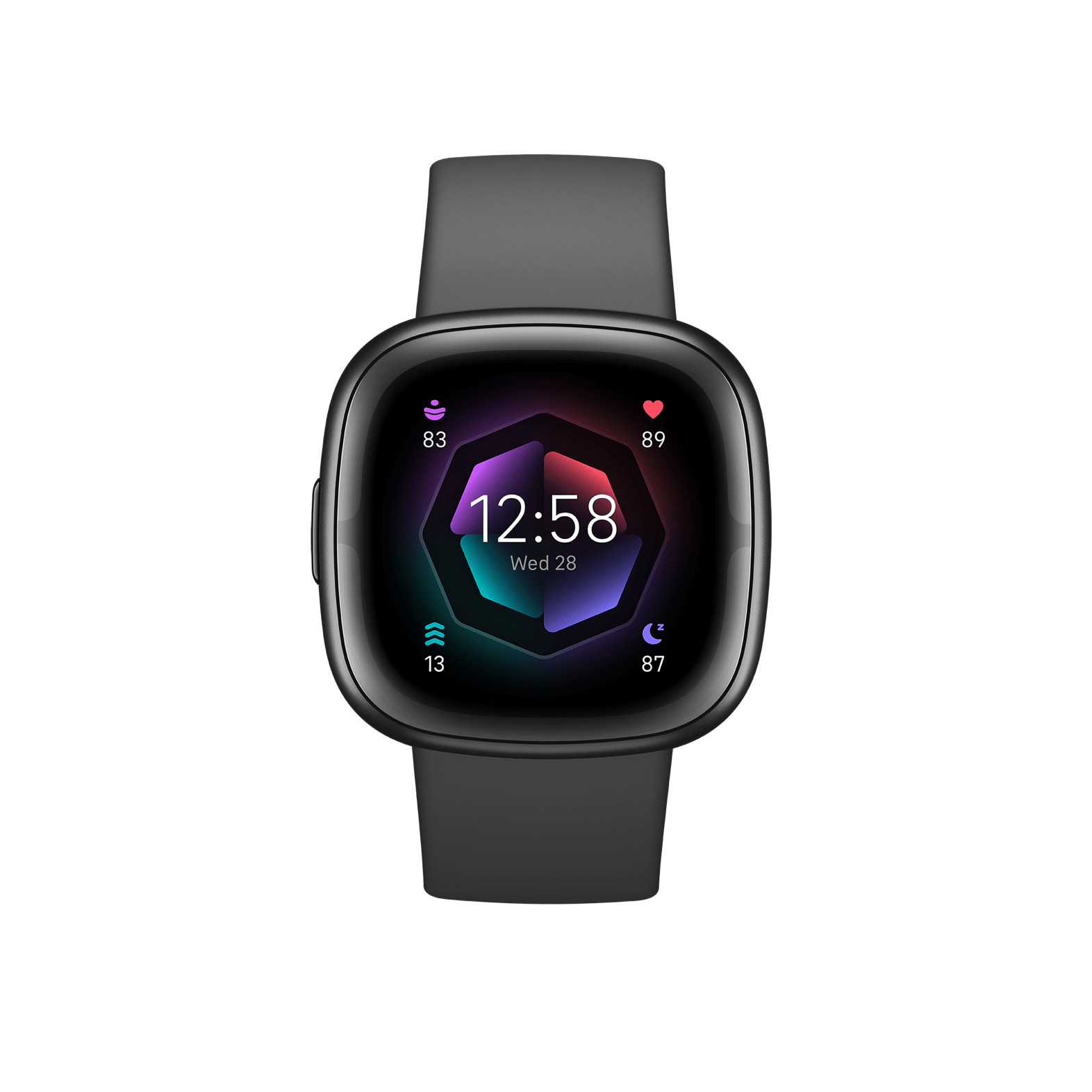 Gesundheits- 2 Fitbit | und Sense Fortschrittliche Fitness-Smartwatch