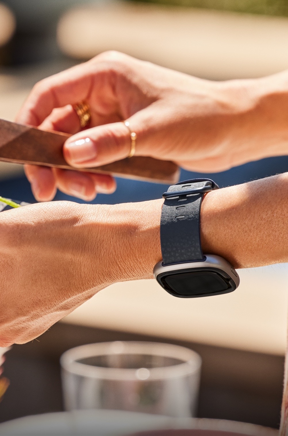 Fitbit Sense 2, smartwatch, GPS integrado, funciones de salud