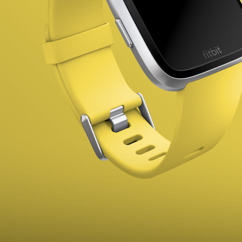 fitbit yellow band