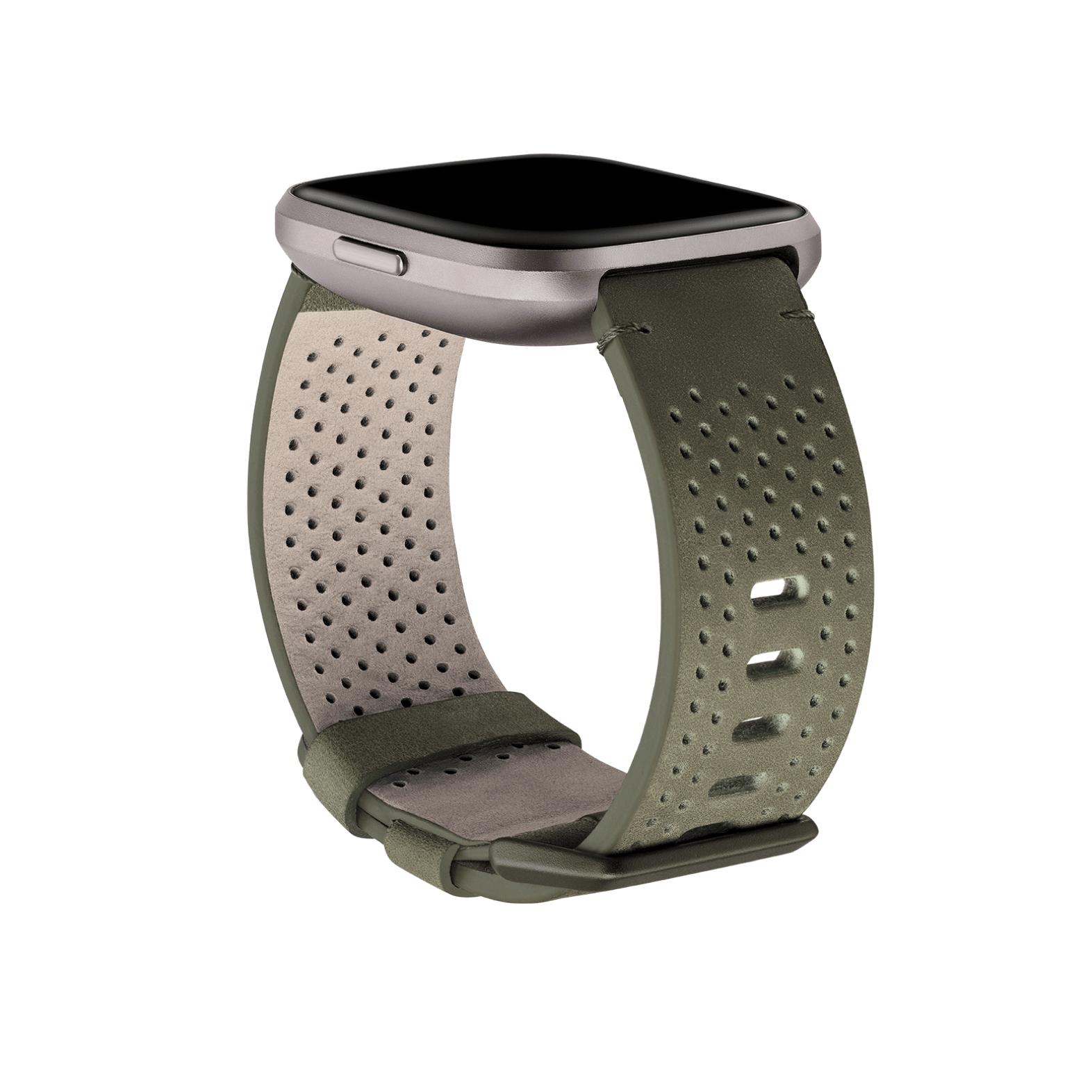 fitbit leather band versa 2