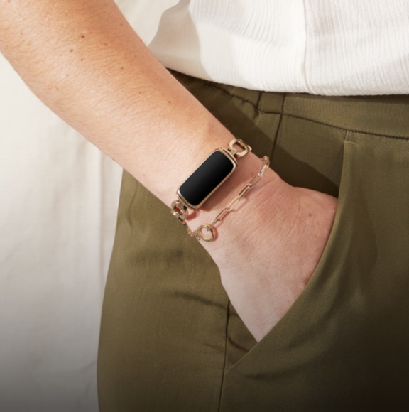 Bracelet en métal de Luxe bracelet de montre Fitbit Sense/ Fitbit